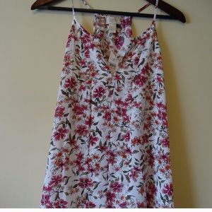 Loft Floral Patterned Tank Top